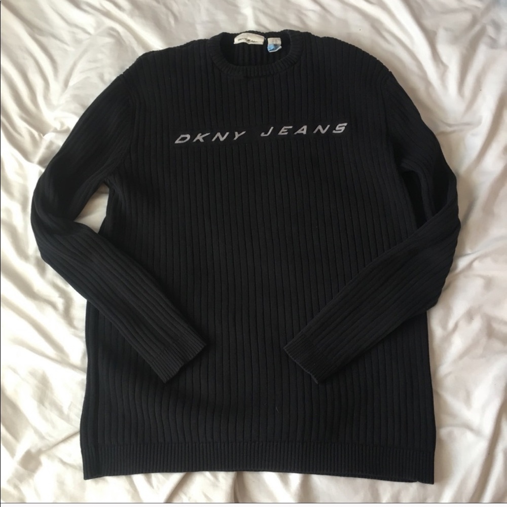 DKNY black sweater